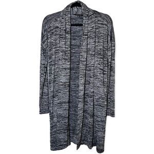 Banana Republic Long Line Open Front Oversized Cardigan with Pockets!